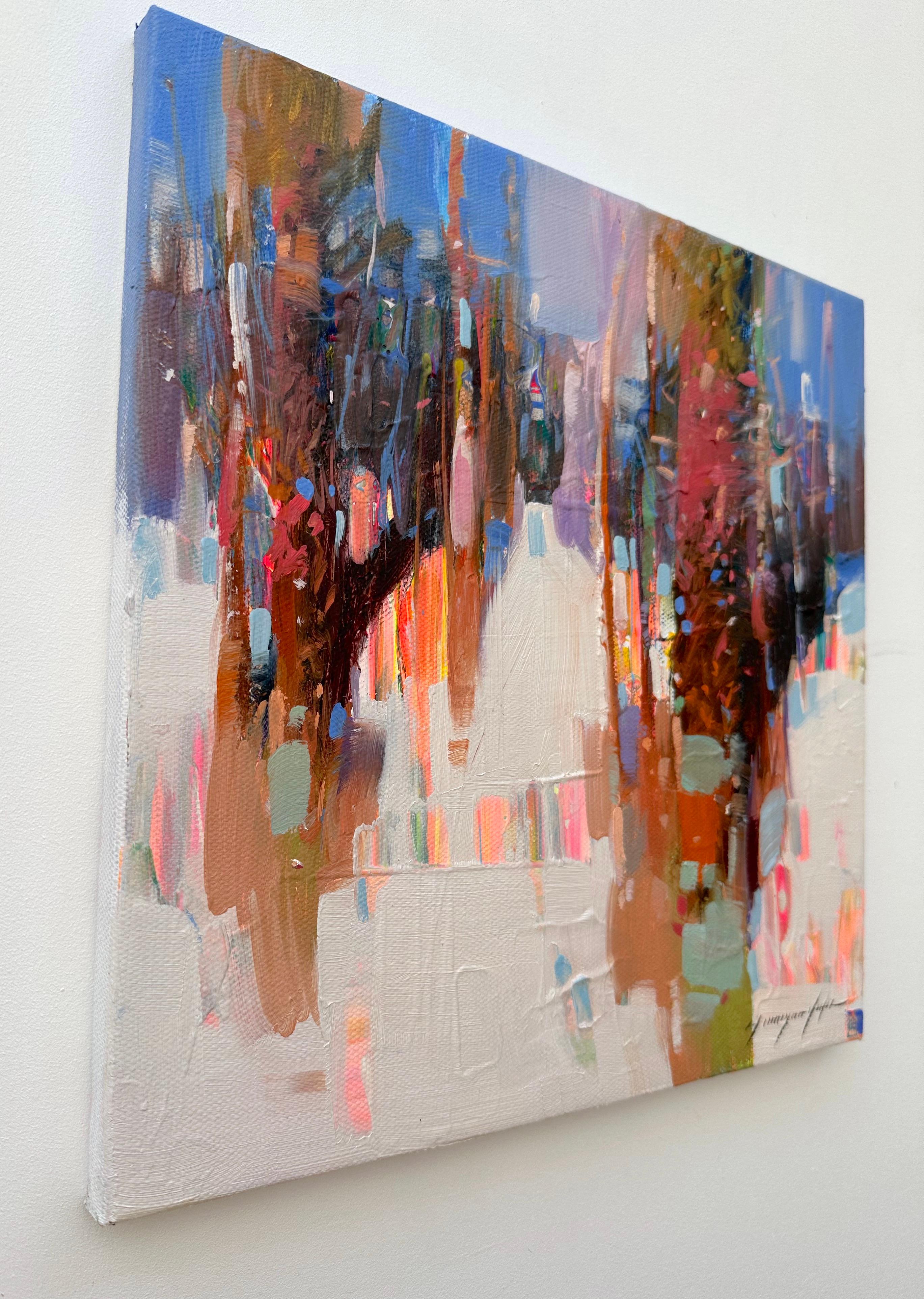 Künstler: Vahe Yeremyan 
Werk: Original Ölgemälde, Handgemachtes Kunstwerk, Unikat 
Medium: Öl auf Leinwand 
Jahr: 2023
Stil: Zeitgenössische Kunst,  
Thema: Winter Grove,
Größe: 14