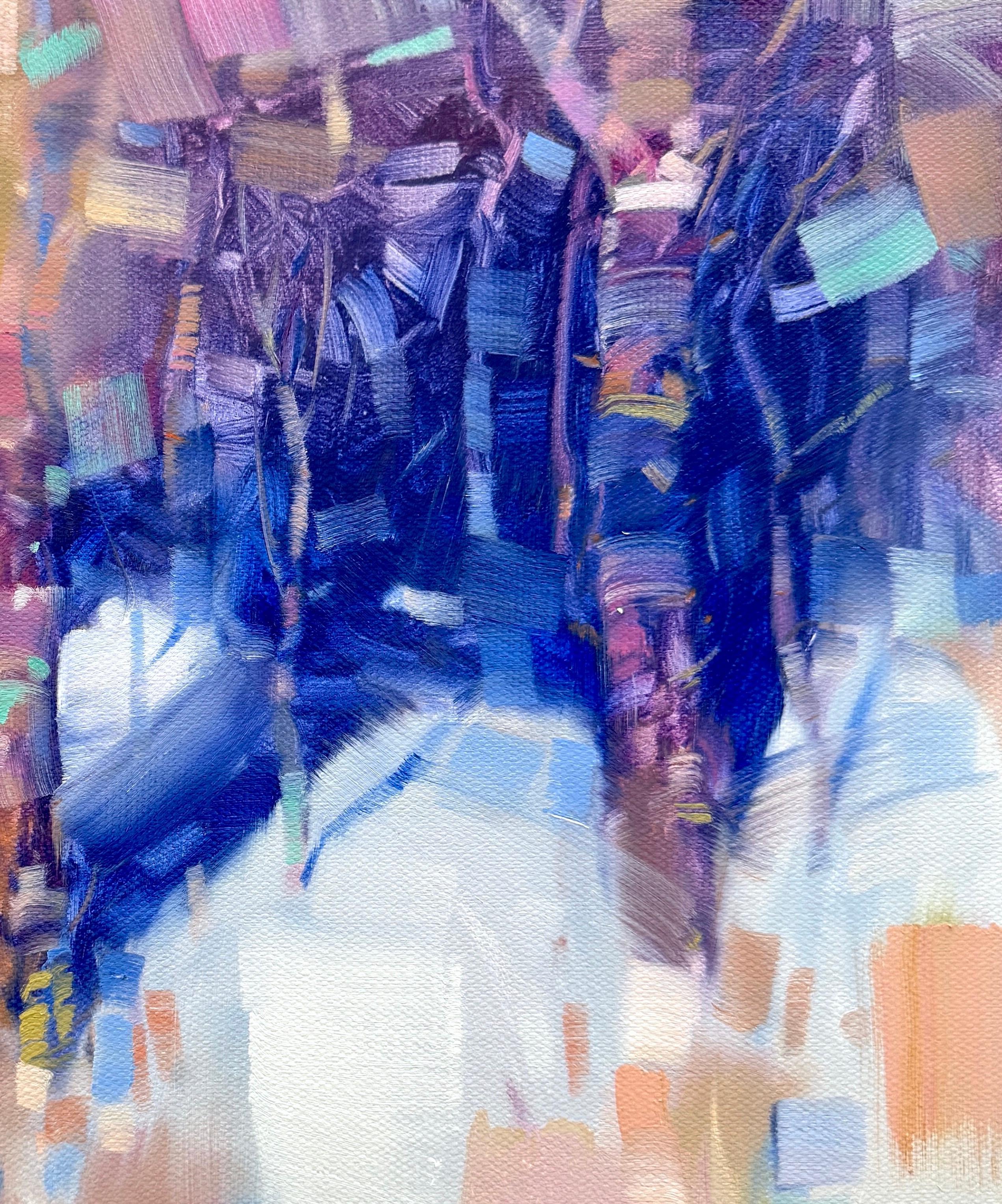 Artista: Vahe Yeremyan 
Opera: Pittura a olio originale, opera d'arte fatta a mano, pezzo unico 
Mezzo: Olio su tela 
Anno: 2024
Stile: Impressionismo, 
Titolo: Alberi d'inverno
Dimensioni: 16
