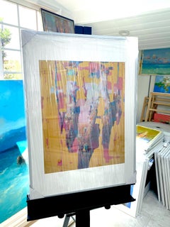 Autumn Palette, Print on Satin Paper, Framed