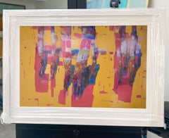 Autumn Trees, Print on Paper, Framed