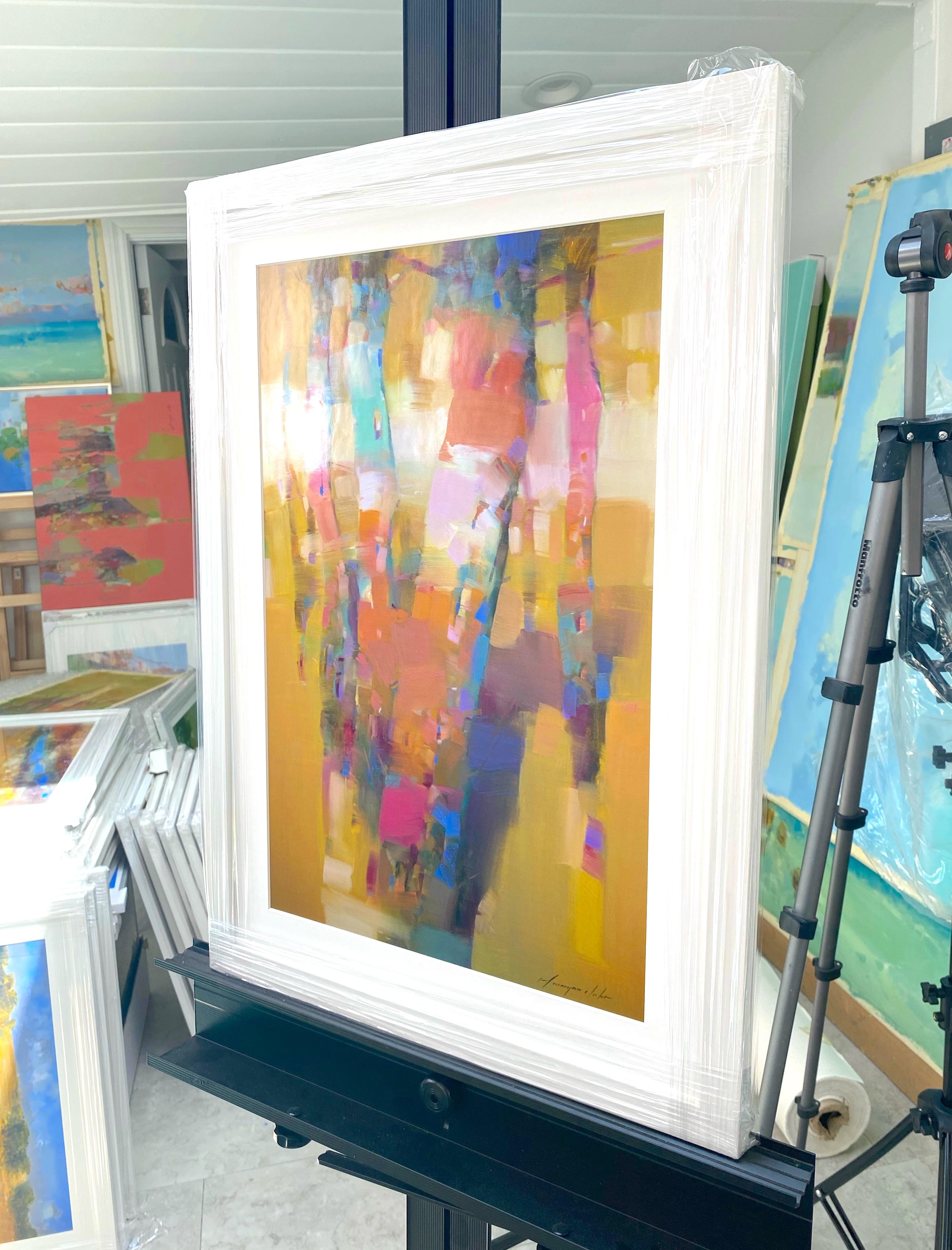 Artist: Vahe Yeremyan
Work: Print on Satin Paper, Edition 037
Subject: Autumn Trees, 
Framed Size: 24.5