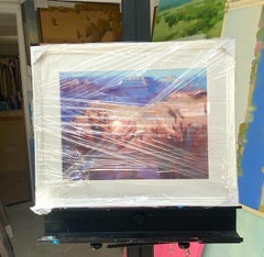Grand Canyon, Print on Satin Paper, Framed