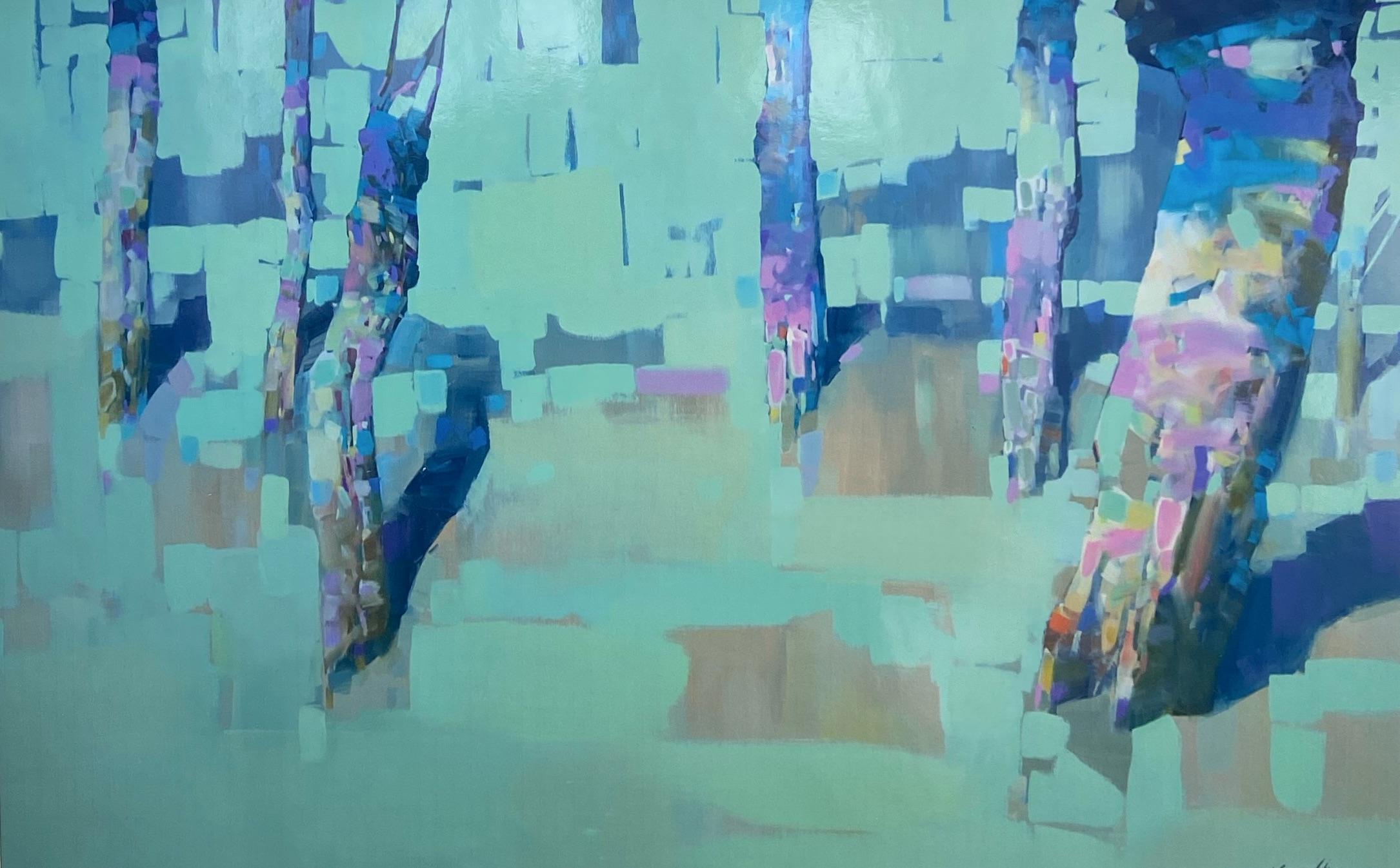 Vahe Yeremyan Landscape Print - Upbeat Attitude, Print on Paper, Framed