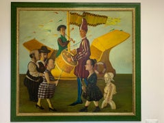 Vahram Davtian, Metaphysical Surreal Composition, 1997, Oil on Canvas
