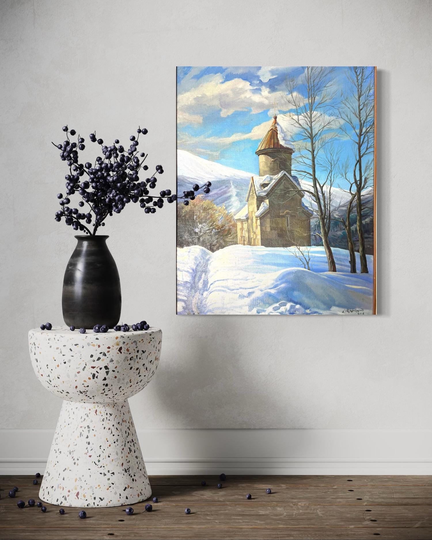 Artista: Vahram Meliqsetyan
Título: Iglesia Armenia (Kecharis)
Técnica: Óleo sobre lienzo
Año: 2024
Estilo: Impresionismo
Dimensiones: 70 x 54 x 2 cm (27,5