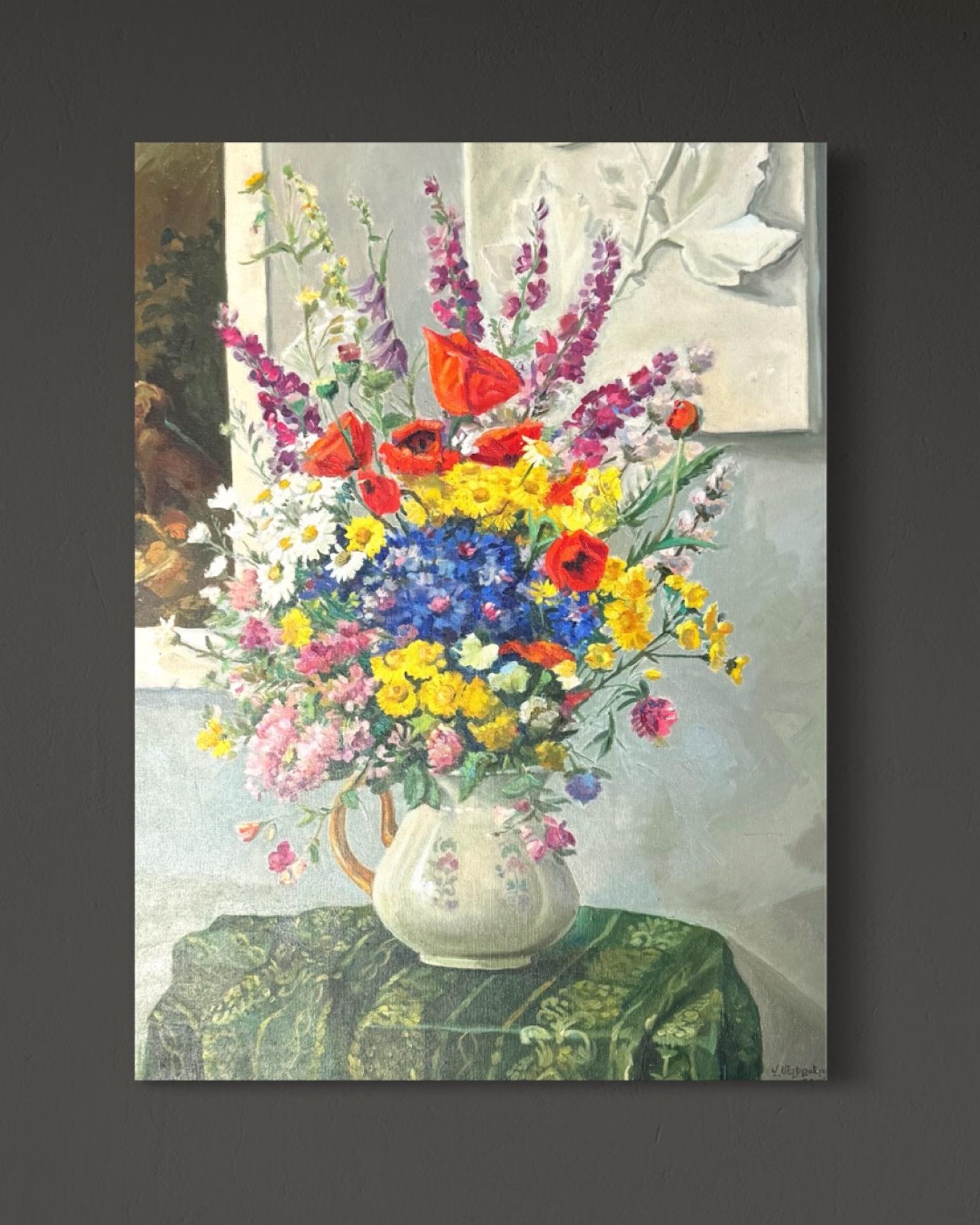 Artistics : Vahram Meliqsetyan
Titre : Fleurs des champs
Médium : Huile sur toile
Année : 2024
Style : Impressionnisme
Dimensions : 31.5