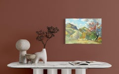 Peinture à l'huile impressionniste d'origine, prête à être accrochée