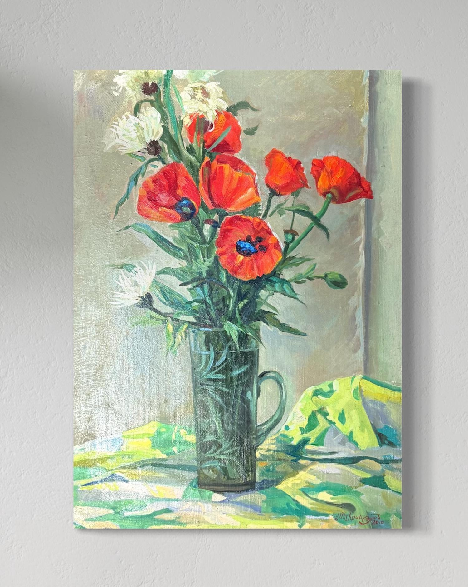 Artista: Vahram Meliqsetyan
Título Amapolas 
Técnica: Óleo sobre lienzo
Año: 2024
Estilo: Impresionismo
Dimensiones: 60 x 44 x 2 cm (23,5