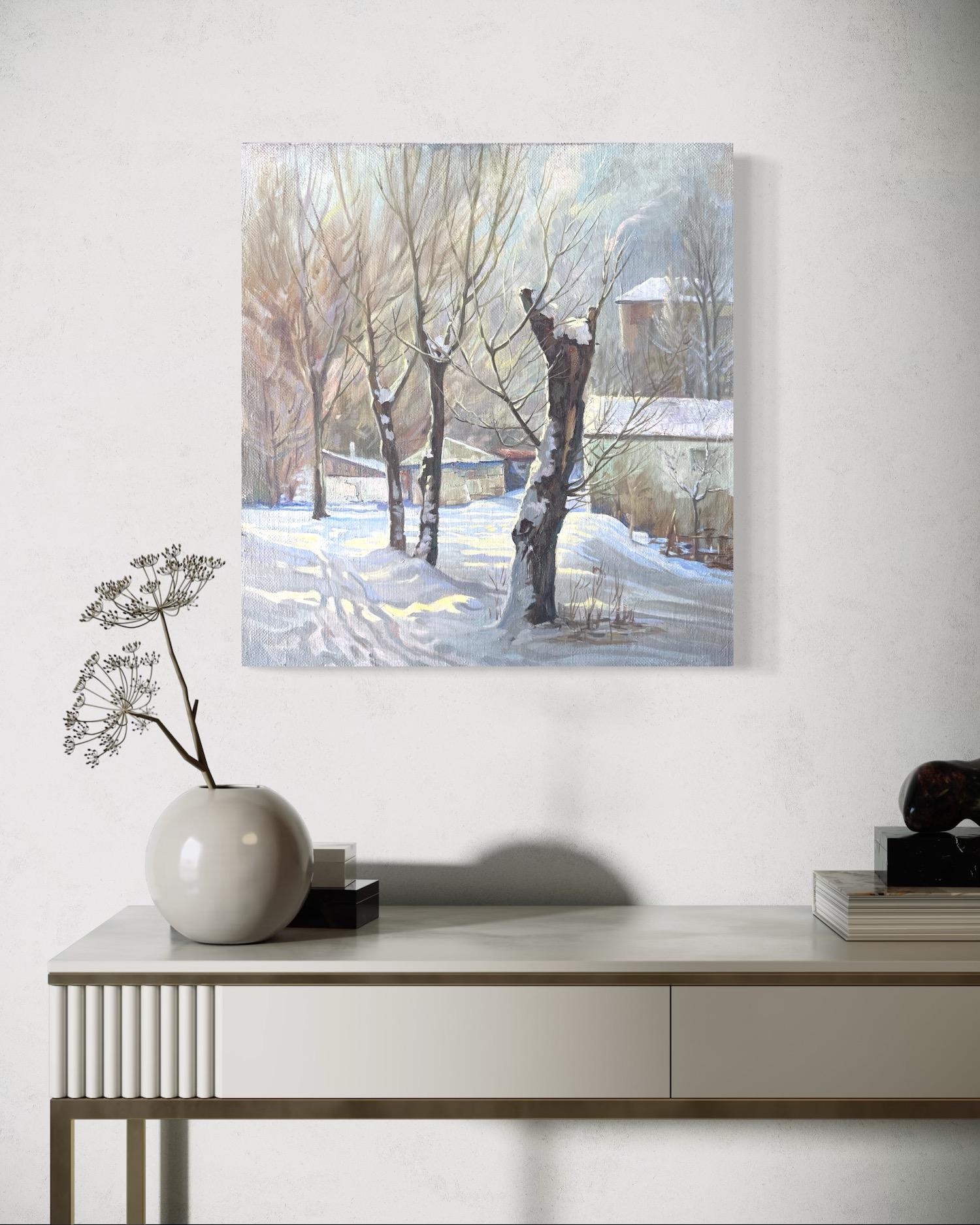 Artista: Vahram Meliqsetyan
Titolo: Alberi d'inverno
Mezzo: Olio su tela
Anno: 2024
Stile: Impressionismo
Dimensioni: 17,5