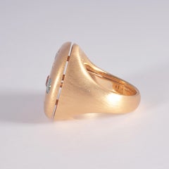 Vaid Roma "Brazil Mix" 18 Karat Yellow Gold Ring