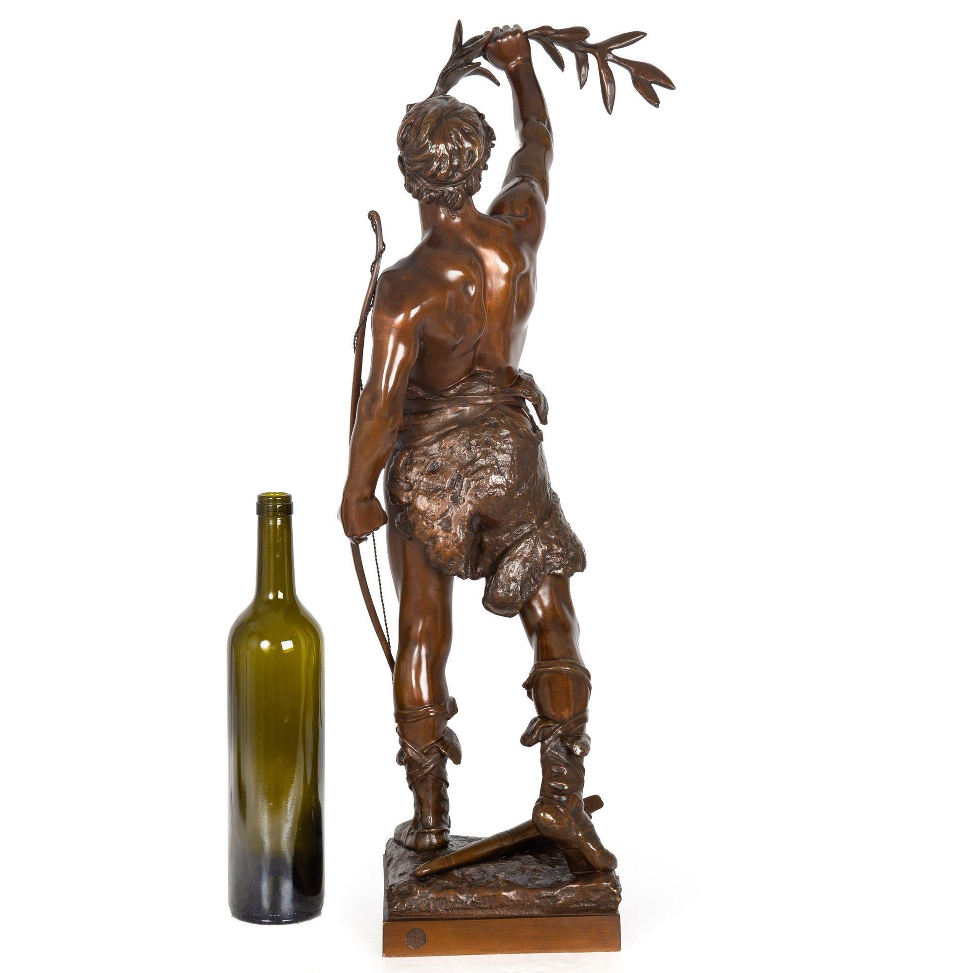 XX secolo Scultura in bronzo 