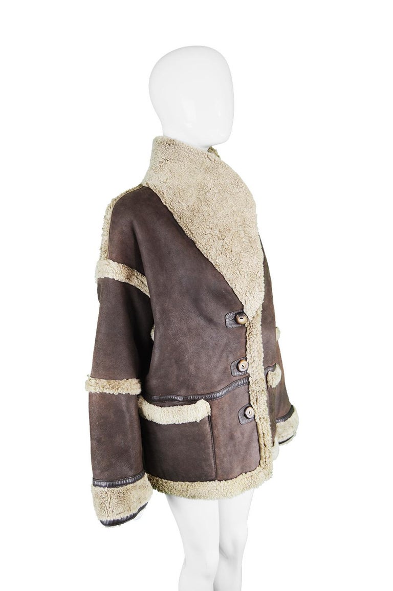 sheepskin coat 1980s
