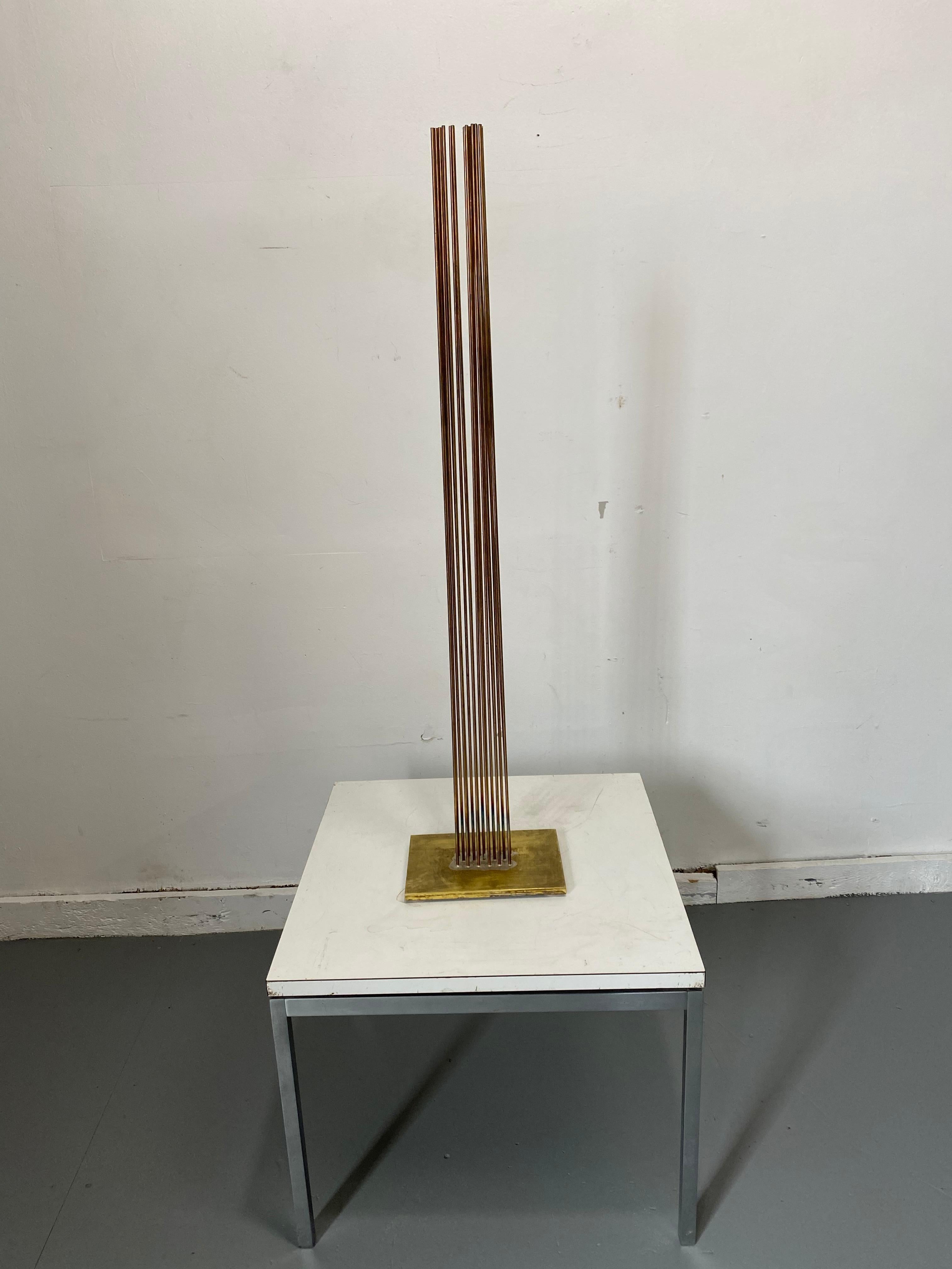 Contemporary Val Bertoia 17 Rod Sonambient Kinetic Sound Sculpture