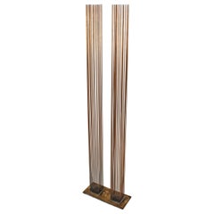 Scultura sonora Sonambinet in ottone e rame berillio di Val Bertoia