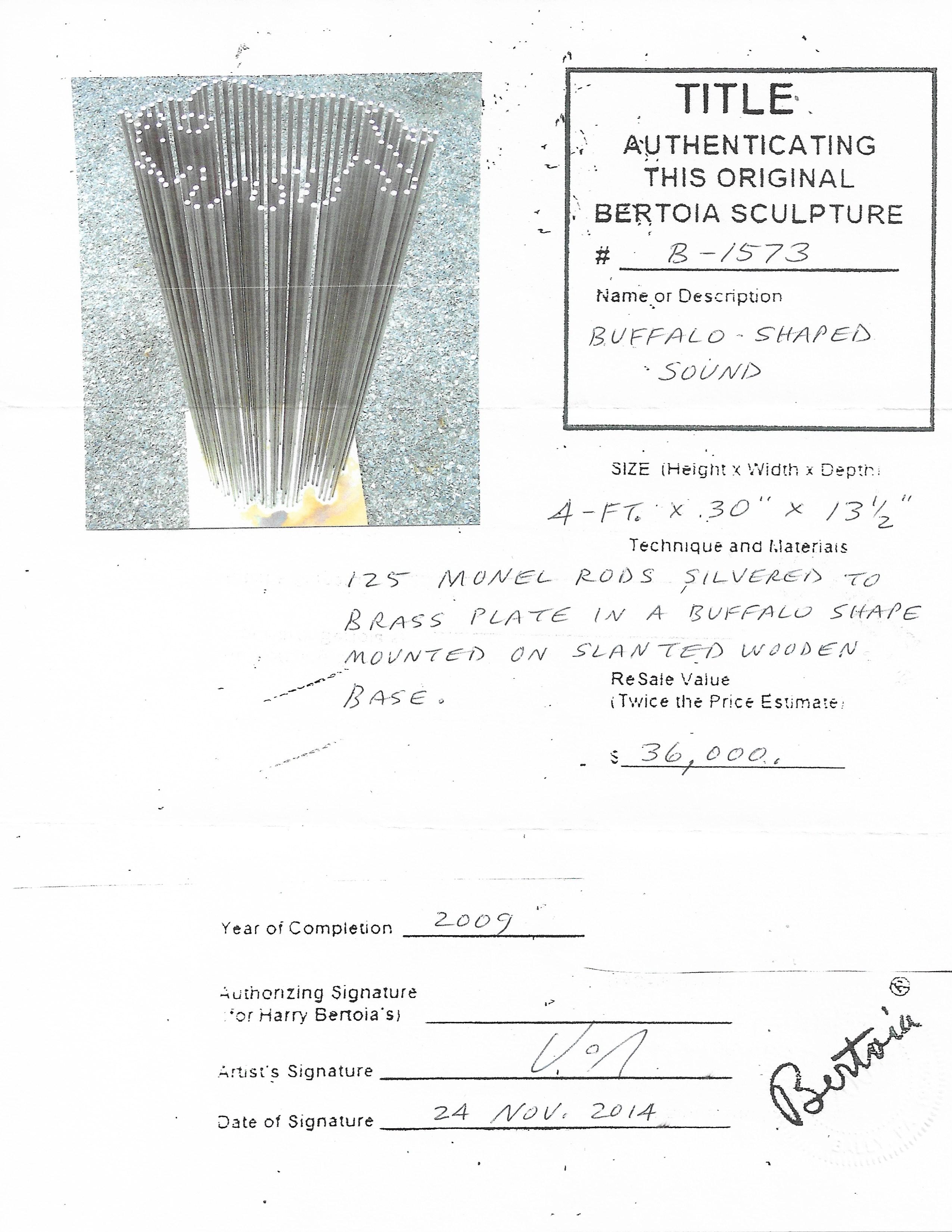 Val Bertoia Sonambient Sculpture 