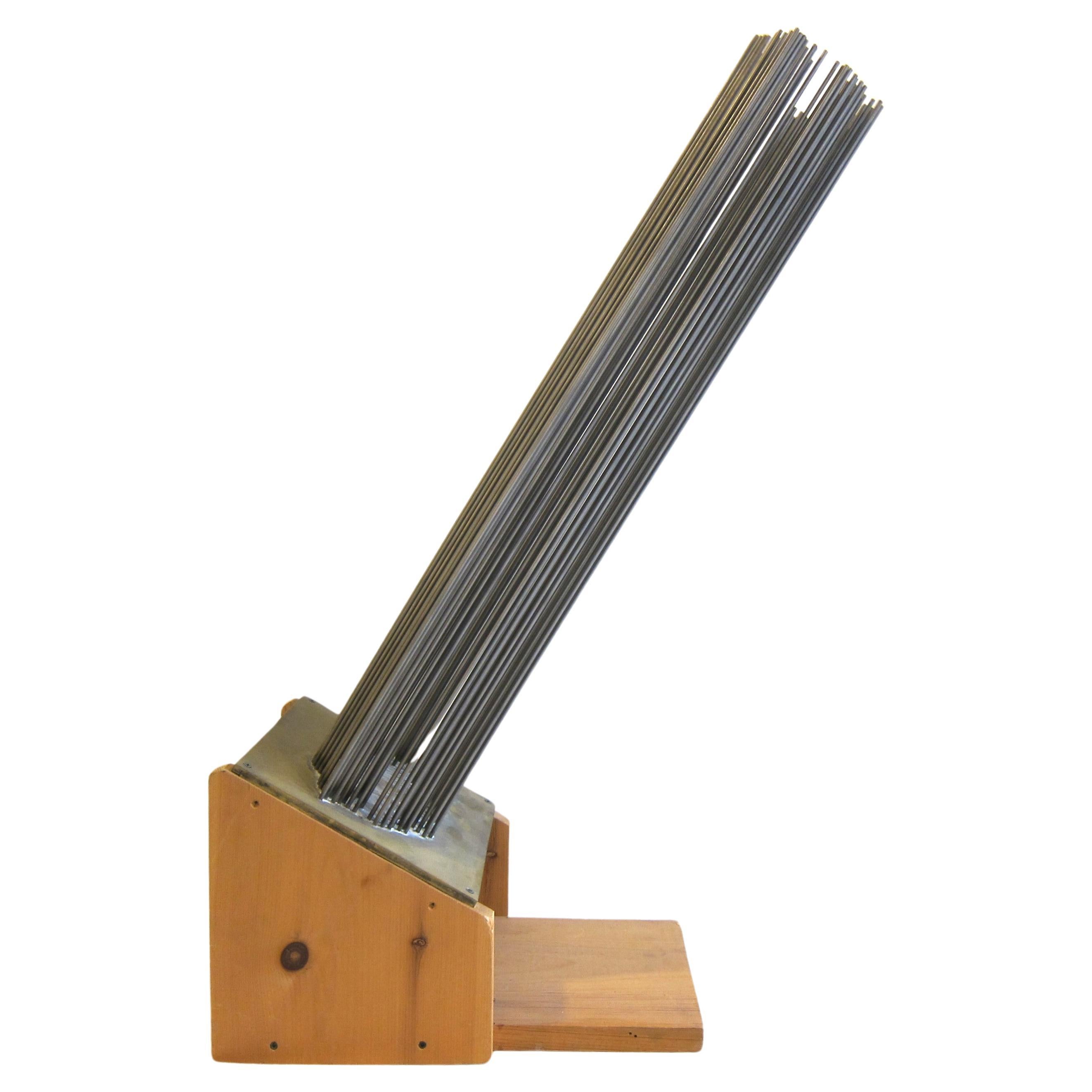 Val Bertoia Sonambient Sculpture "Buffalo Shaped Sound" For Sale