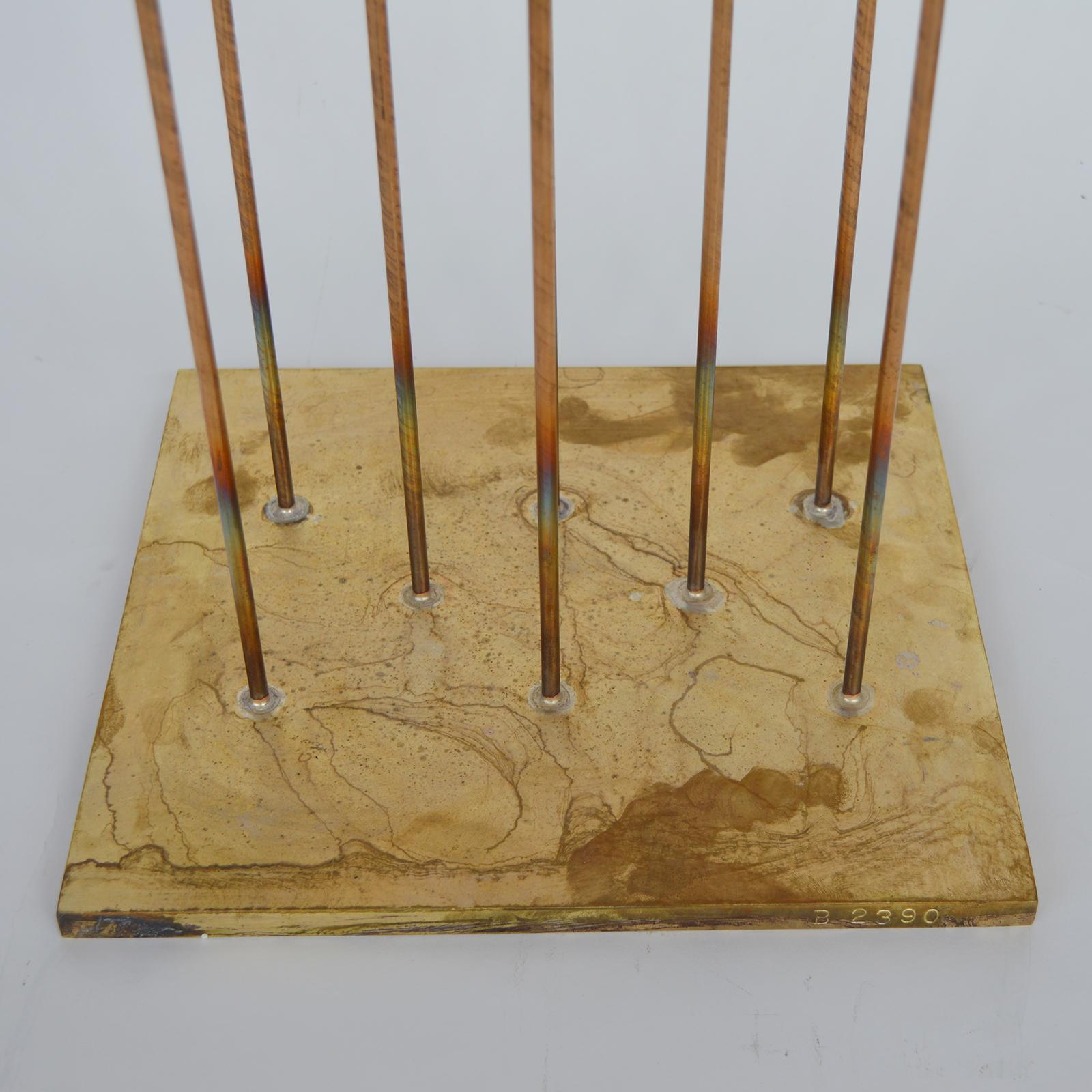 Val Bertoia sounding sculpture B2390. Bronze and Brass. United States / 20th century.