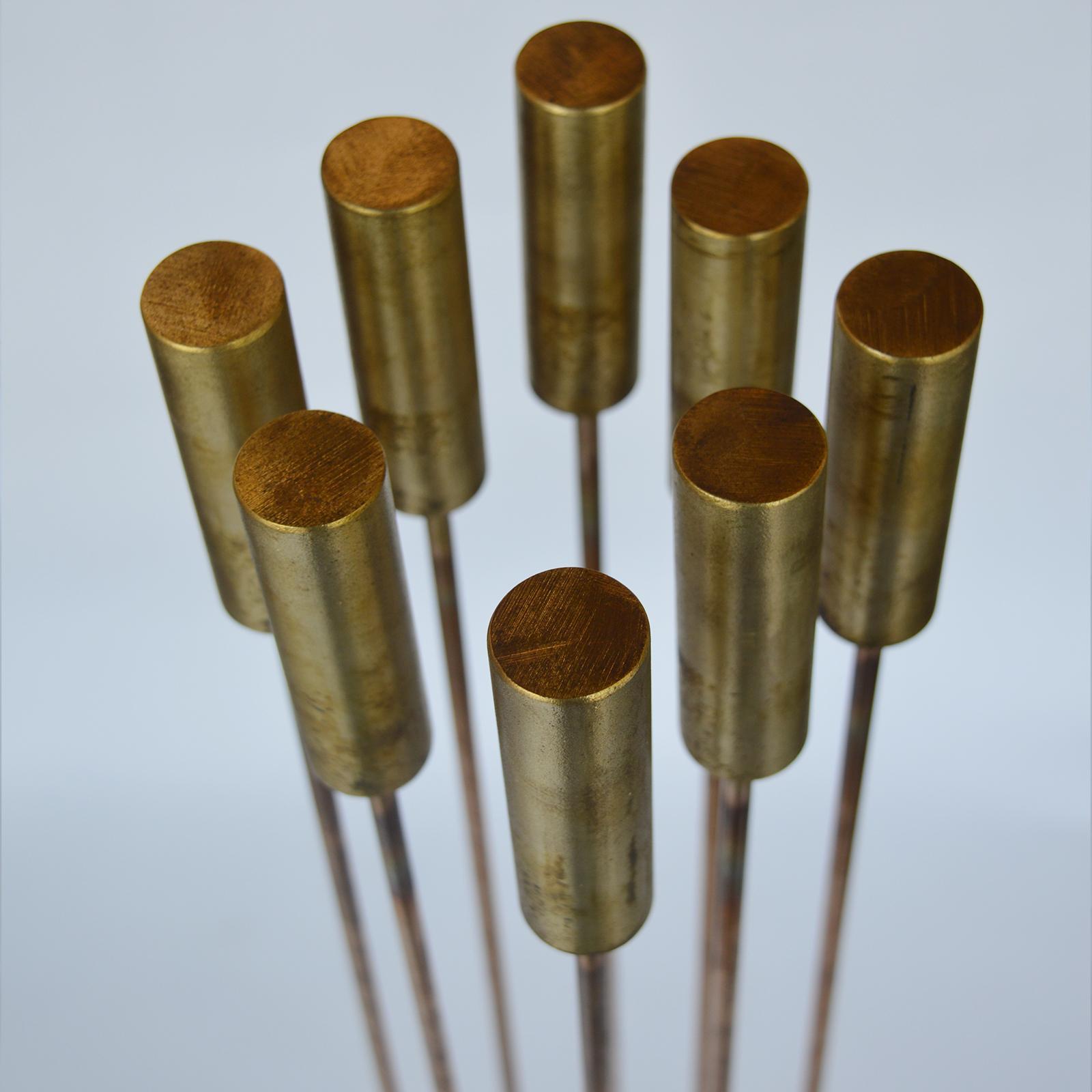 Brass Val Bertoia Sounding Sculpture B2398, 20th Century