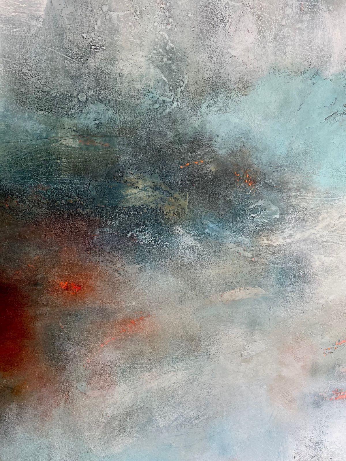 Val Hudson Abstract Painting - The One That Got Away
