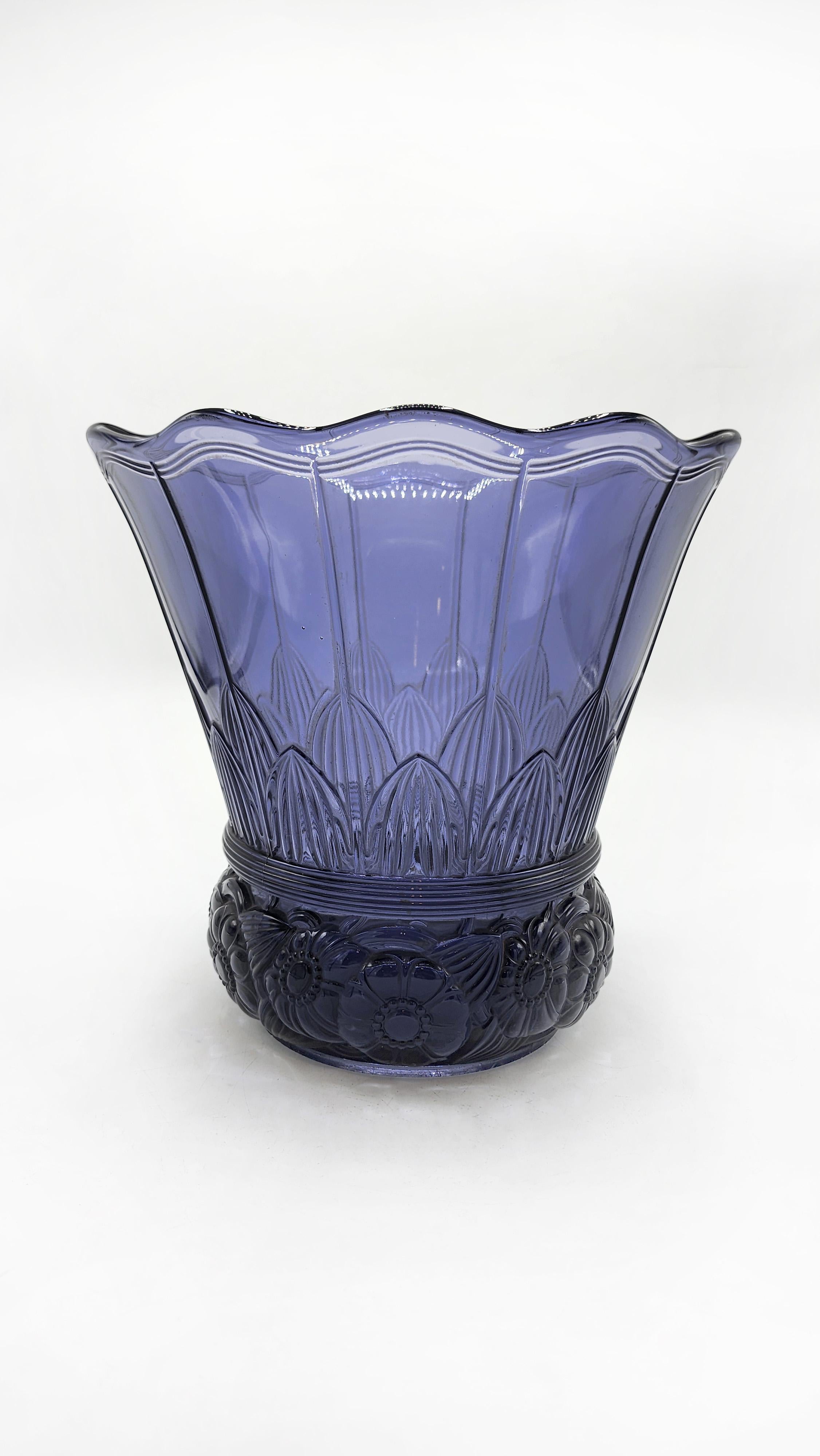 Vetro artistico Vaso Art Deco 