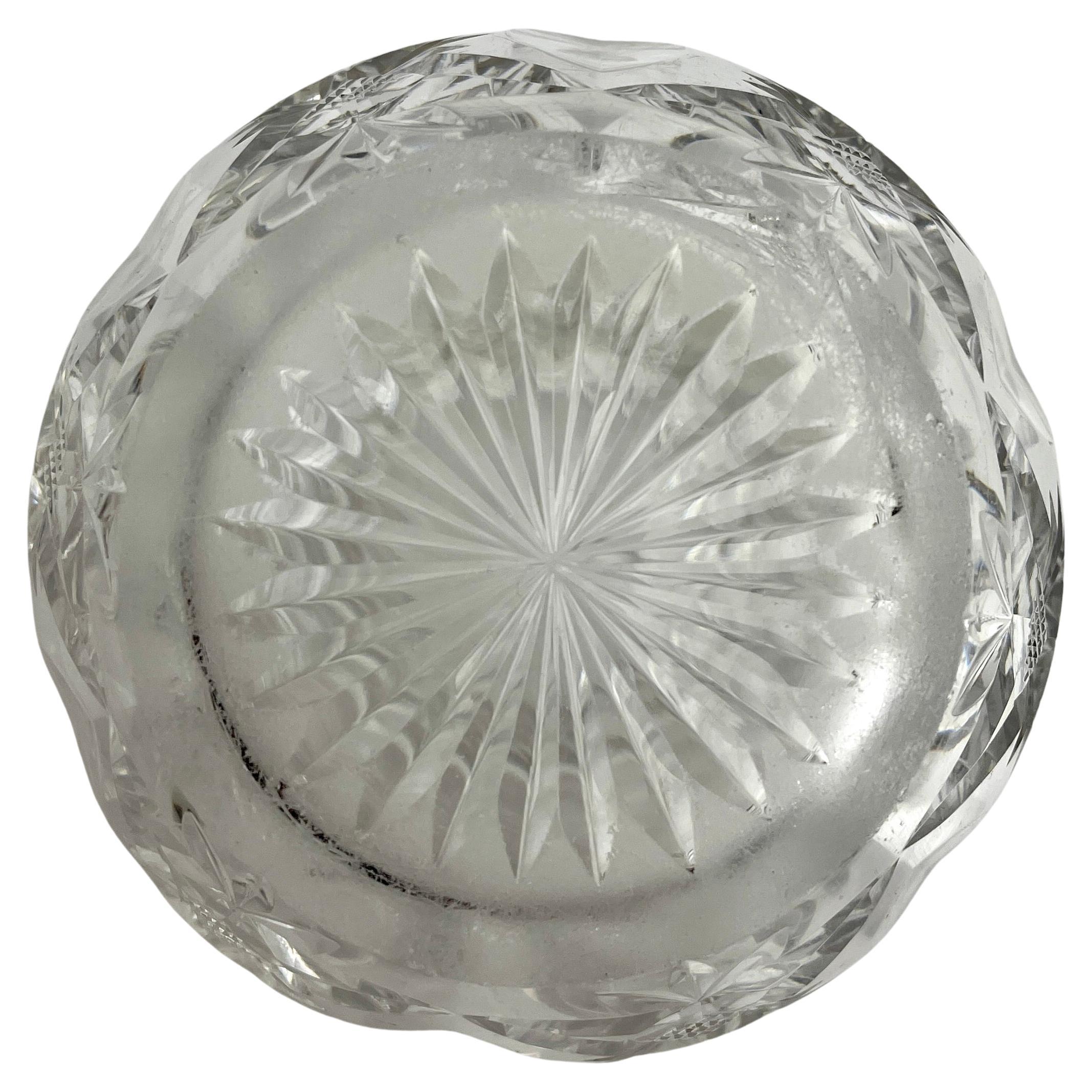 Val Saint Lambert  Cristallo 2 candelieri e 1 vaso 1930 Belgio in vendita 5