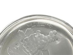 Val Saint Lambert Crystal Cocktail or Drink Glass Coasters