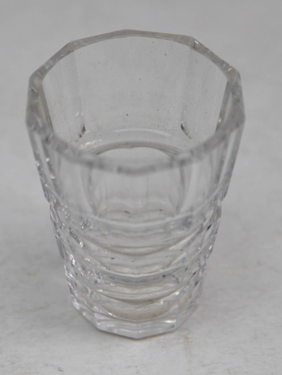 Val Saint Lambert Crystal Decanter Charles Graffart Cut-to-Clear, 1950s For Sale 3
