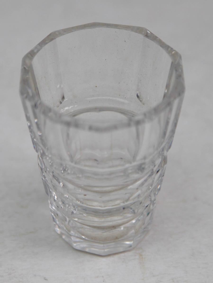 Decanter di cristallo Val Saint Lambert Charles Graffart, anni '50 in vendita 3