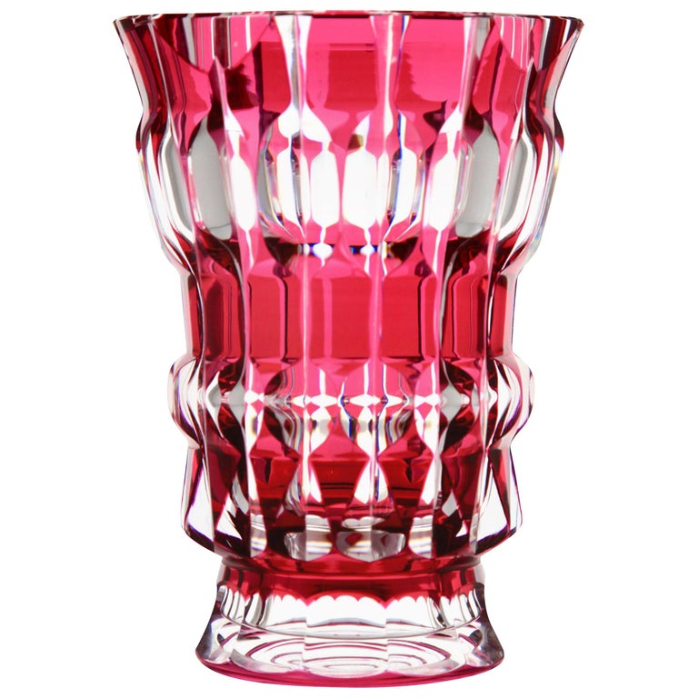 Val Saint Lambert Crystal Vase Charles Graffart Cut to Clear Signed For  Sale at 1stDibs | val st lambert, val st lambert vase, val st lambert  crystal vase