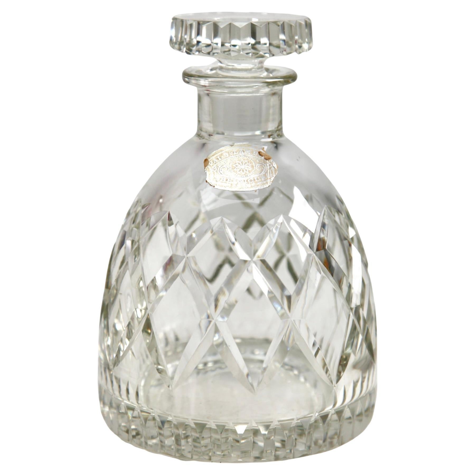 Val Saint Lambert cut-crystal decanter, 20th century
Looks simply stunning.
Val Saint Lambert is a Belgian crystal glassware manufacturer, founded in 1826 and based in Seraing. It is the official glassware supplier to King Albert II. A tall cut