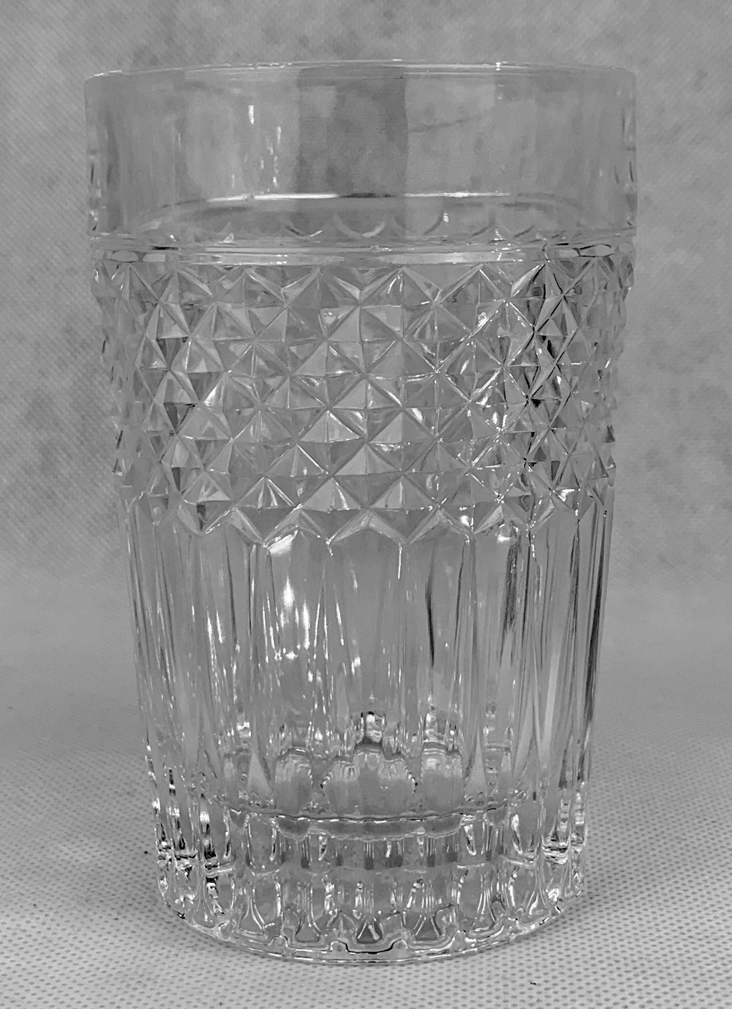 cut glass highball tumblers