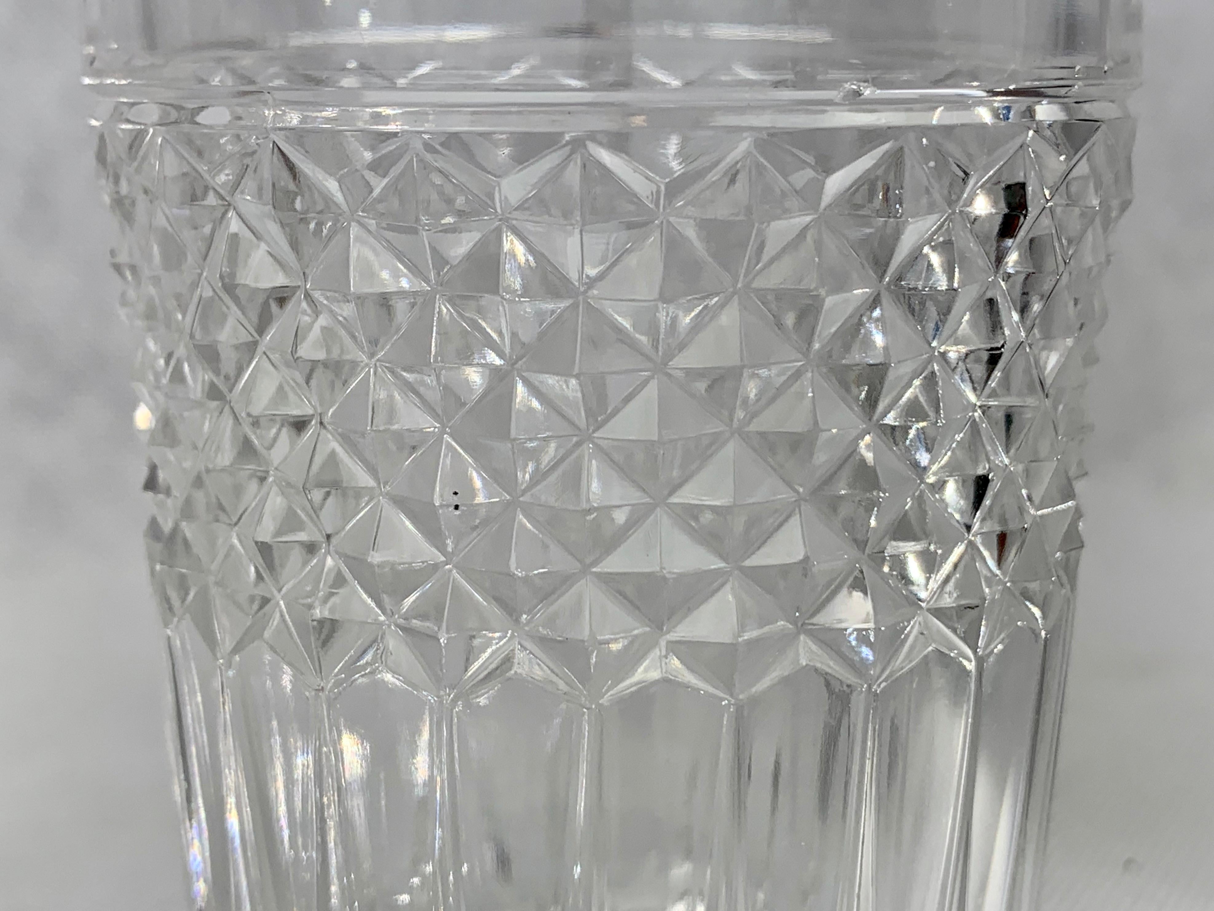 Hand-Crafted  Cut Crystal Highball/Tumblers Set of 6 by Val Saint Lambert