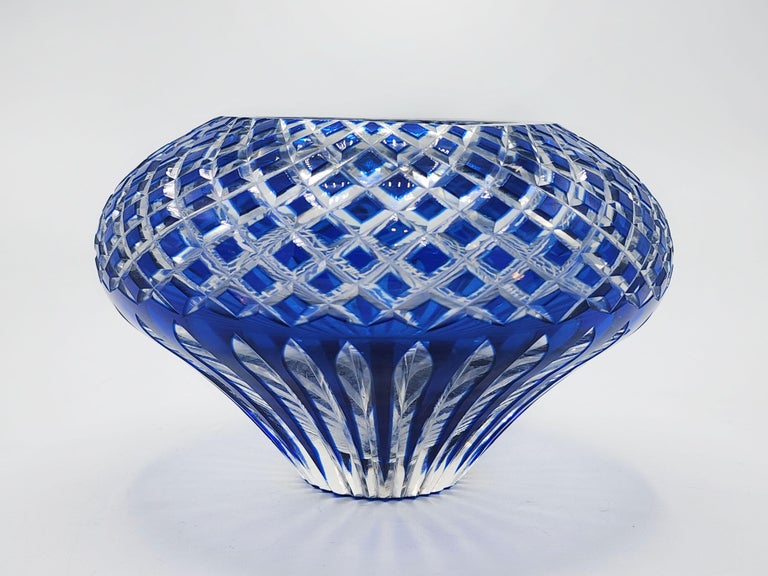 Val Saint Lambert Cut Glass Centre