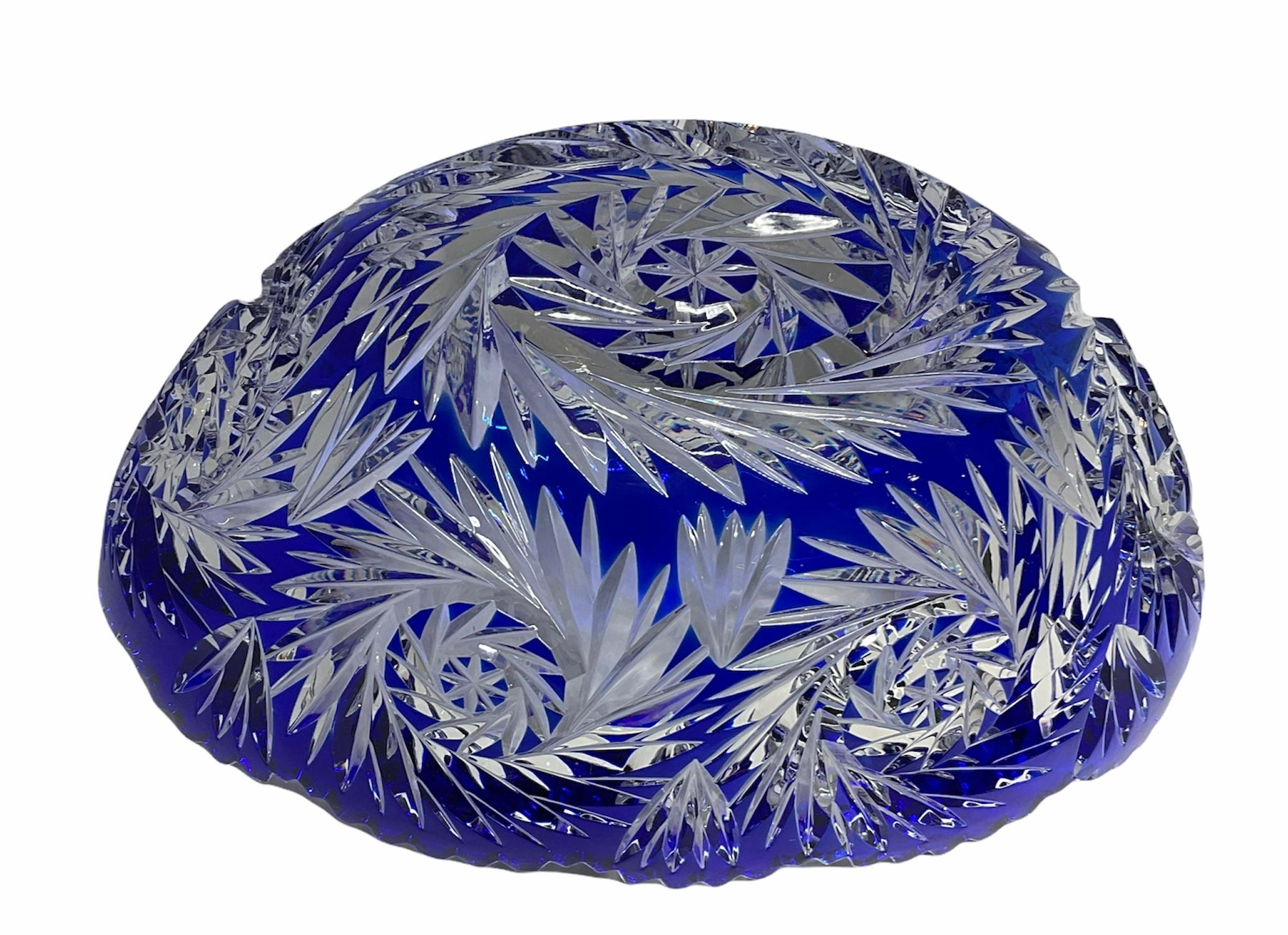 blue crystal bowls