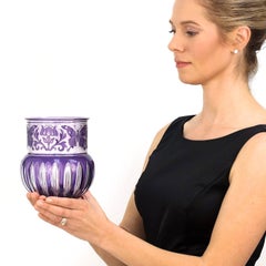 Val St. Lambert Art Nouveau Vase