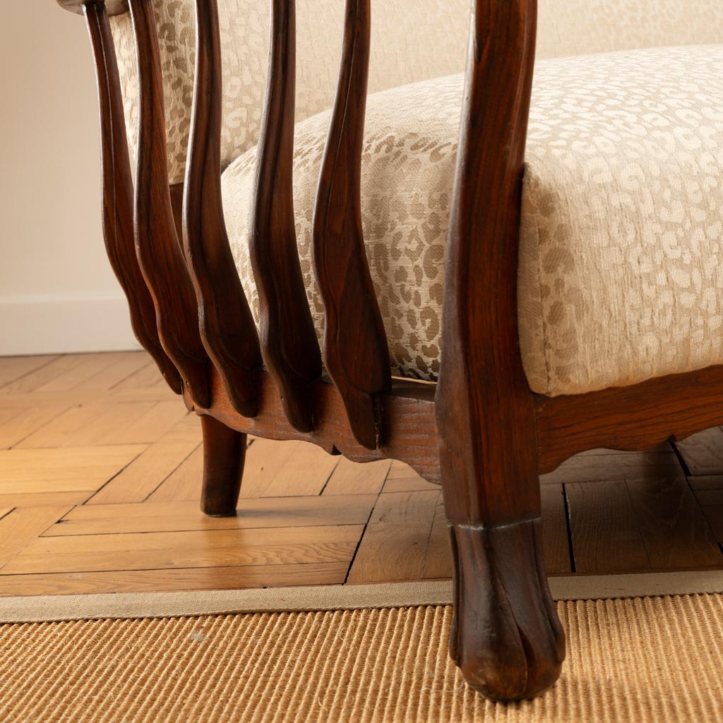 Valabrega sofa - Italy 1940s Tela en venta