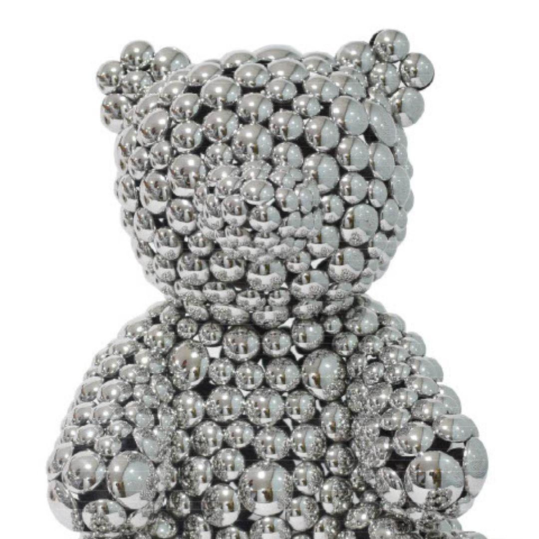 Teddy Bear - Contemporary Sculpture by Valay Shende 