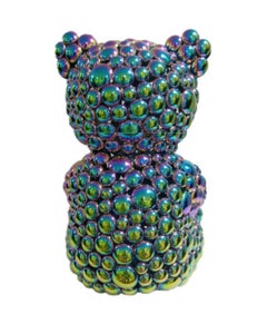 Teddy Bear (Rainbow), Valay Shende, Sculpture, Pop-art, Animal