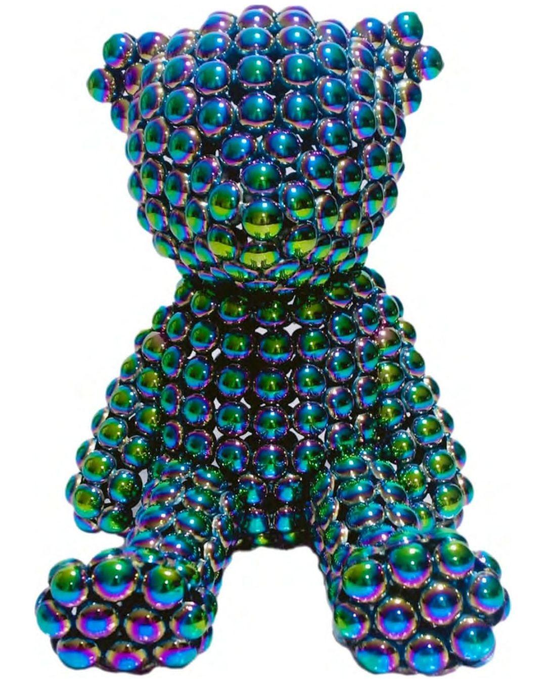 Teddy Bear (Rainbow), Valay Shende, Sculpture, Pop-art, Animal