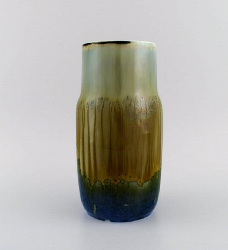 Danois Valdemar Engelhardt (1860-1915) pour Royal Copenhagen. Vase en porcelaine unique.  en vente