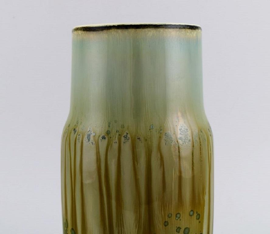 20ième siècle Valdemar Engelhardt (1860-1915) pour Royal Copenhagen. Vase en porcelaine unique.  en vente