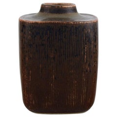 Valdemar Pedersen for Bing & Grøndahl, Vase in Glazed Stoneware, 1960s