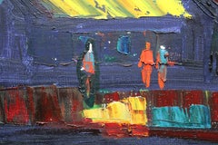 Millennium  1976., Oil on canvas, 80x80 cm