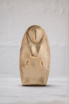 VALDIVIA Virgin Sculpture in Casted Bronze by ANDEAN, In Stock