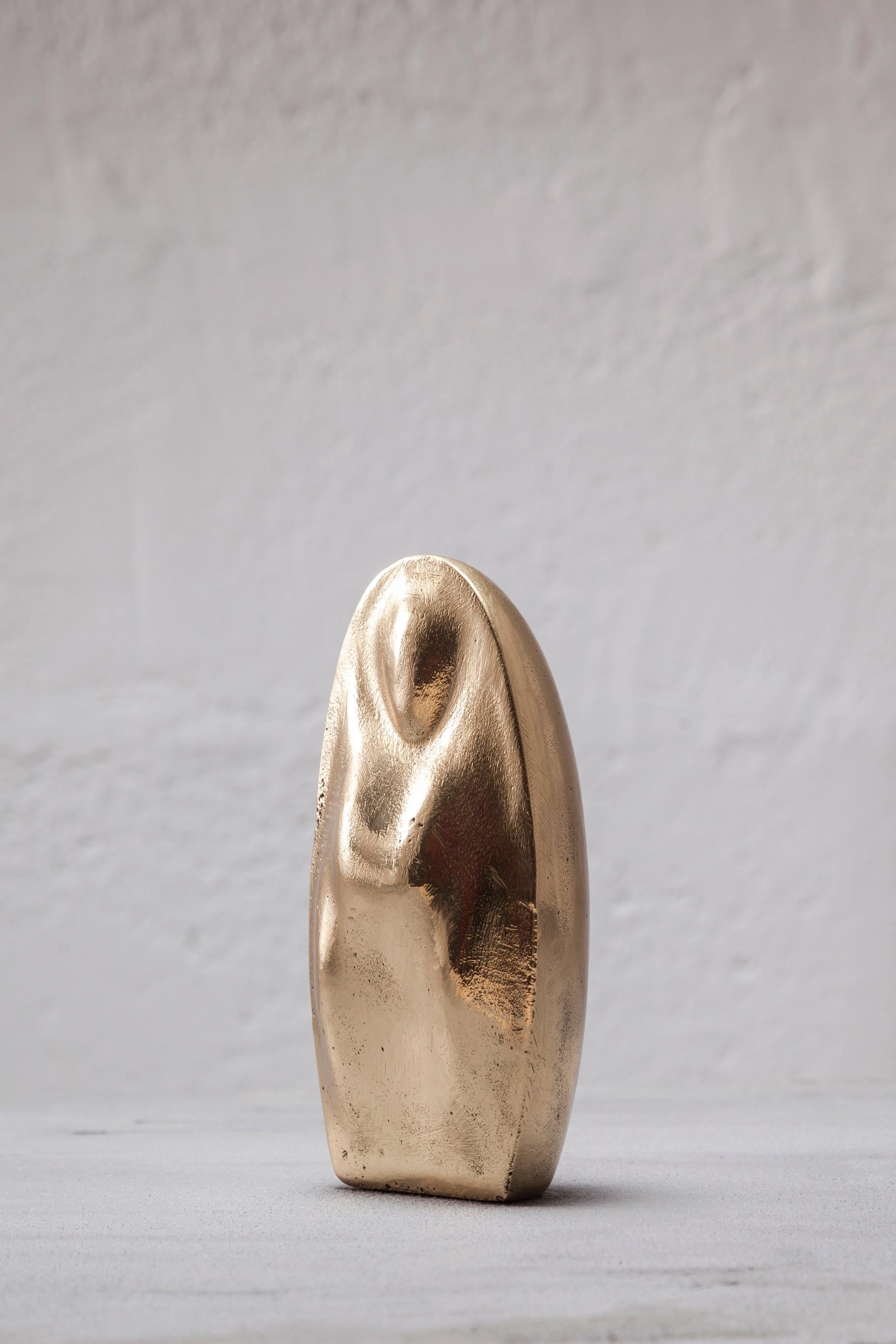 Contemporary VALDIVIA Virgin Sculpture in Casted Bronze by ANDEAN, In Stock For Sale
