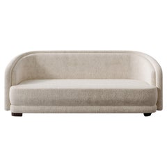 Valence Sofa in Textured Bouclé by Christiane Lemieux