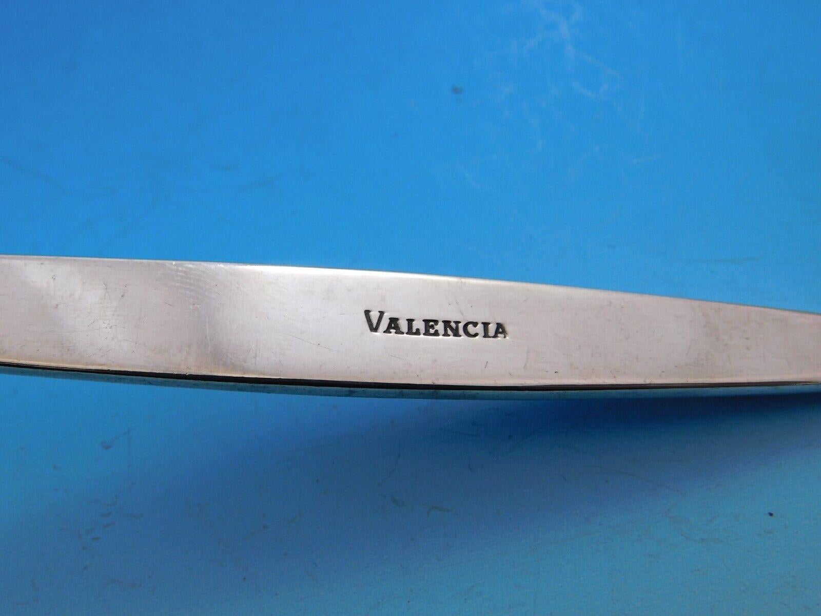 Argento 925 Valencia by International Sterling Set di posate in argento per 12 persone 48 pezzi in vendita
