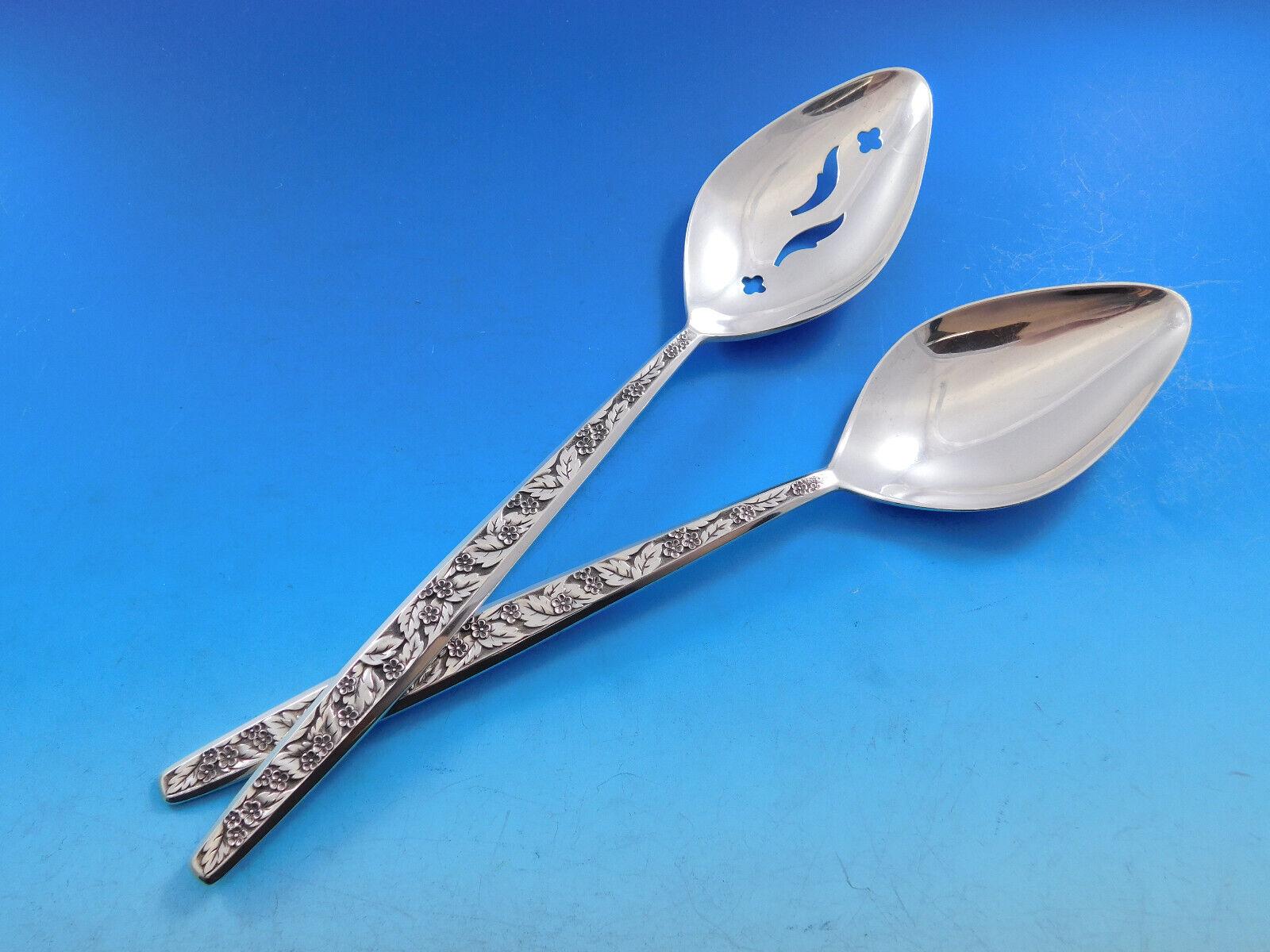 Valencia by International Sterling Set di posate in argento per 12 persone 90 pezzi in vendita 2