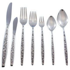 Valencia by International Sterling Silver Flatware Set for 12 Service 90 pieces