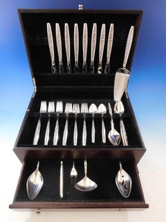 Valencia by International Sterling Silver Flatware Set for 8 Service 46 Pieces